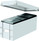 Snap-N-Store Standard CD Storage Box, White, 2 Pack - SNS02066