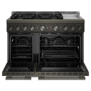 KitchenAid® 48-Inch 6 Burner Commercial-Style Gas Range with Griddle KFGD948SBE
