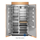 Kitchenaid® 25.5 Cu. Ft. 42" Built-In Panel-Ready Side-by-Side Refrigerator with Platinum Interior KBSN742TPA