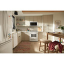 Whirlpool® 30-inch Electric Smart Range with Air Cooking Technology and Steam Clean YWSES4530TW