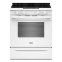 Whirlpool® 30-inch Gas Smart Range with No Preheat Mode and Steam Clean WSGS3330TW