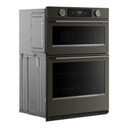 Kitchenaid® 30-inch Smart Electric Combo Wall Oven with Intelligent Cooking Camera - Black Ore KOEC930SBE
