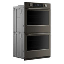 Kitchenaid® 30-inch Smart Electric Double Wall Oven with Intelligent Cooking Camera - Black Ore KOED930SBE