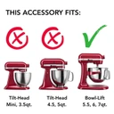 Double Flex Edge Beater for select KitchenAid® Bowl-Lift Stand Mixers KDF7B