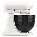 Kitchenaid® 5 Quart Black Studded Ceramic Bowl KSM2CB5LS