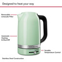 Kitchenaid® 1.7 Liter Electric Kettle KEK1701PT