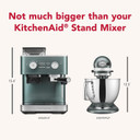 Kitchenaid® Semi Automatic Espresso Machine with Burr Grinder KES6551JP