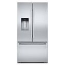 Jennair® RISE™ 36” Counter-Depth French Door Refrigerator with External Dispenser JFFCCE72SL