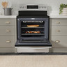 Electric Range, 5 cu. ft. Capacity, 30 inch Exterior Width, True Convection, 5 Burners, Storage Drawer, Air Fry, Self Clean, 3,000 W Highest Element