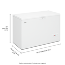 Whirlpool® 16 Cu. Ft. Convertible Chest Freezer with 3 Storage Levels WZC5216LW