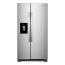 Whirlpool® 36-inch Wide Side-by-Side Refrigerator - 25 cu. ft. WRS325SDHZ