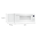 Whirlpool® 1.1 cu. ft. Low Profile Microwave Hood Combination YWML35011KW