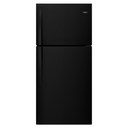 Whirlpool® 30-inch Wide Top-Freezer Refrigerator - EZ Connect Icemaker Kit Compatible- 19.2 cu. ft. WRT519SZDB