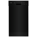 Whirlpool® Small-Space Compact Dishwasher with Stainless Steel Tub WDPS5118PB