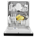 Whirlpool® Heavy-Duty Dishwasher with 1-Hour Wash Cycle WDF331PAHB