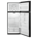 Whirlpool® 28-inch Wide Refrigerator Compatible With The EZ Connect Icemaker Kit – 18 Cu. Ft. WRT518SZFB