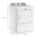 Maytag® Pet Pro Top Load Gas Dryer - 7.0 cu. ft. MGD6500MW