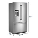 Maytag® 36-Inch Wide French Door Refrigerator - 27 Cu. Ft. MFT2772HEZ