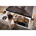 Kitchenaid® 36" Island-Mount, 3-Speed Canopy Hood KVIB606DBS