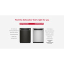Kitchenaid® 44 dBA Dishwasher with 360° Max Jets™ Third Rack and LED Interior Lighting KDPM804KPS