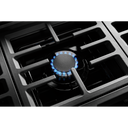 KitchenAid® 36'' Smart Commercial-Style Gas Range with 6 Burners KFGC506JIB