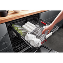 Kitchenaid® 44 dBA Dishwasher in PrintShield™ Finish with FreeFlex™ Third Rack KDFM404KBS