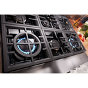 KitchenAid® 36'' Smart Commercial-Style Dual Fuel Range with 6 Burners KFDC506JYP