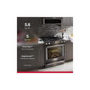 Kitchenaid® 30-Inch 5-Burner Gas Slide-In Convection Range KSGG700EBS Kitchenaid® 30-Inch 5-Burner Gas Slide-In Convection Range KSGG700EBS