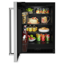 Kitchenaid® 24 Undercounter Refrigerator with Stainless Steel Door KURL114KSB