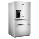 Kitchenaid® 25.8 Cu. Ft. 36" Multi-Door Freestanding Refrigerator with Platinum Interior Design KRMF706ESS