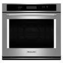 Kitchenaid® 30 Single Wall Oven with Even-Heat™ True Convection KOSE500ESS