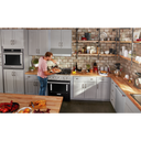 KitchenAid® 30'' Smart Commercial-Style Gas Range with 4 Burners KFGC500JBK