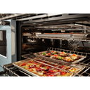 KitchenAid® 48'' Smart Commercial-Style Gas Range with Griddle KFGC558JMB