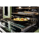 KitchenAid® 48'' Smart Commercial-Style Dual Fuel Range with Griddle KFDC558JAV