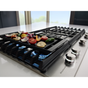 Kitchenaid® 36 5-Burner Gas Cooktop with Griddle KCGS956ESS