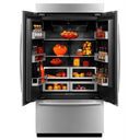 Jennair® 42 Panel-Ready Built-In French Door Refrigerator JF42NXFXDE