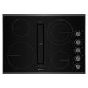 Jennair® Black Floating Glass 30 JX3™ Electric Downdraft Cooktop JED3430GB