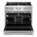 Jennair® 36 RISE™ Gas Professional-Style Range JGRP436HL