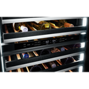 Jennair® NOIR™ 24 Built-In Undercounter Wine Cellar - Left Swing JUWFL242HM