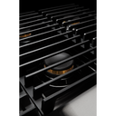 Jennair® NOIR™ 48 Gas Professional-Style Range with Chrome-Infused Griddle and Grill JGRP748HM