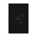 Jennair® NOIR™ 24" Built-In Undercounter Beverage Center - Left Swing JUBFL242HM