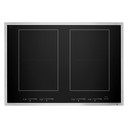 Jennair® 30" Lustre Stainless Induction Flex Cooktop JIC4730HS