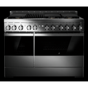 Jennair® NOIR™ 48 Gas Professional-Style Range with Grill JGRP648HM