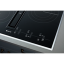 Jennair® 36 Oblivion Glass Electric Radiant Downdraft Cooktop with Tap Touch Controls JED4536KB