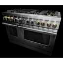 Jennair® RISE™ 48" Dual-Fuel Professional Range with Gas Grill JDRP648HL