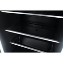 Jennair® NOIR™ 24" Under Counter Glass Door Refrigerator, Right Swing JUGFR242HM