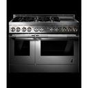Jennair® 48" RISE™ Gas Professional-Style Range with Chrome-Infused Griddle JGRP548HL