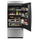 Jenn-Air® 36” Fully Integrated Built-In Bottom-Freezer Refrigerator (Right-Hand Door Swing) JB36NXFXRE