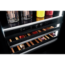 Jennair® NOIR™ 24 Built-In Undercounter Beverage Center, Right Swing JUBFR242HM