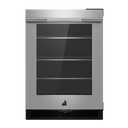 Jennair® RISE™ 24  Under Counter Glass Door Refrigerator, Right Swing JUGFR242HL